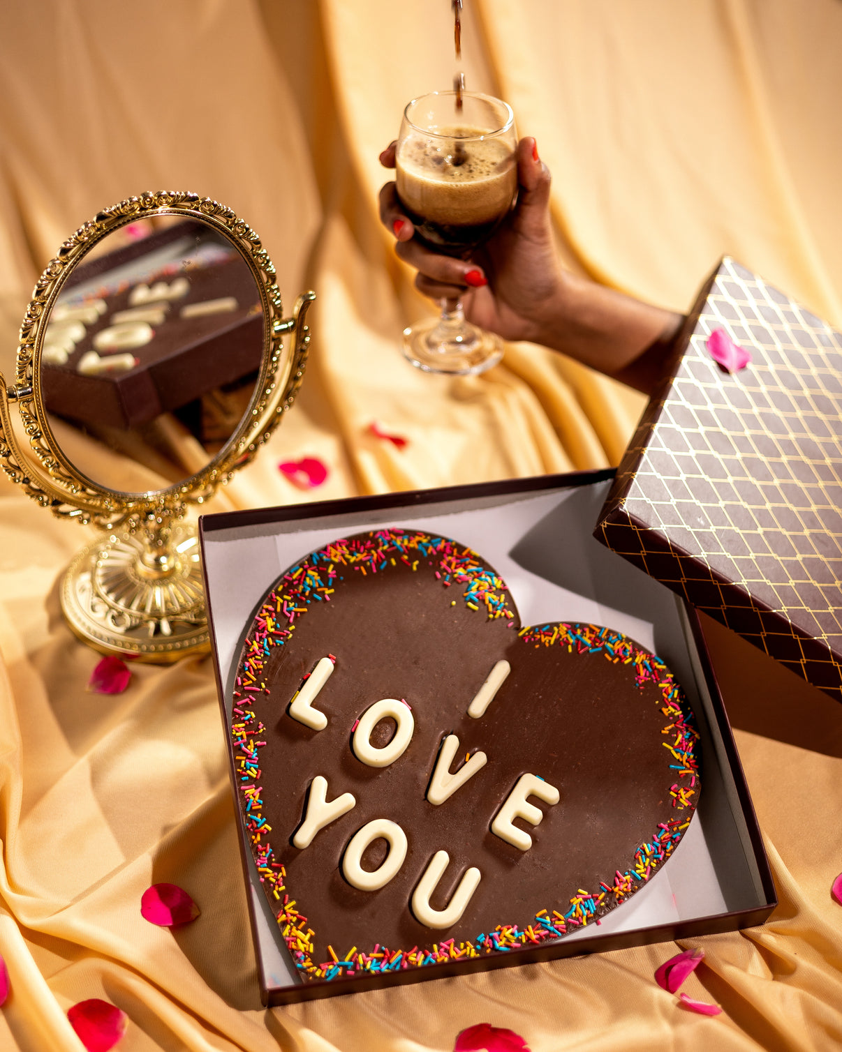 Personalized Heart Chocolate – Cheers Chocolates